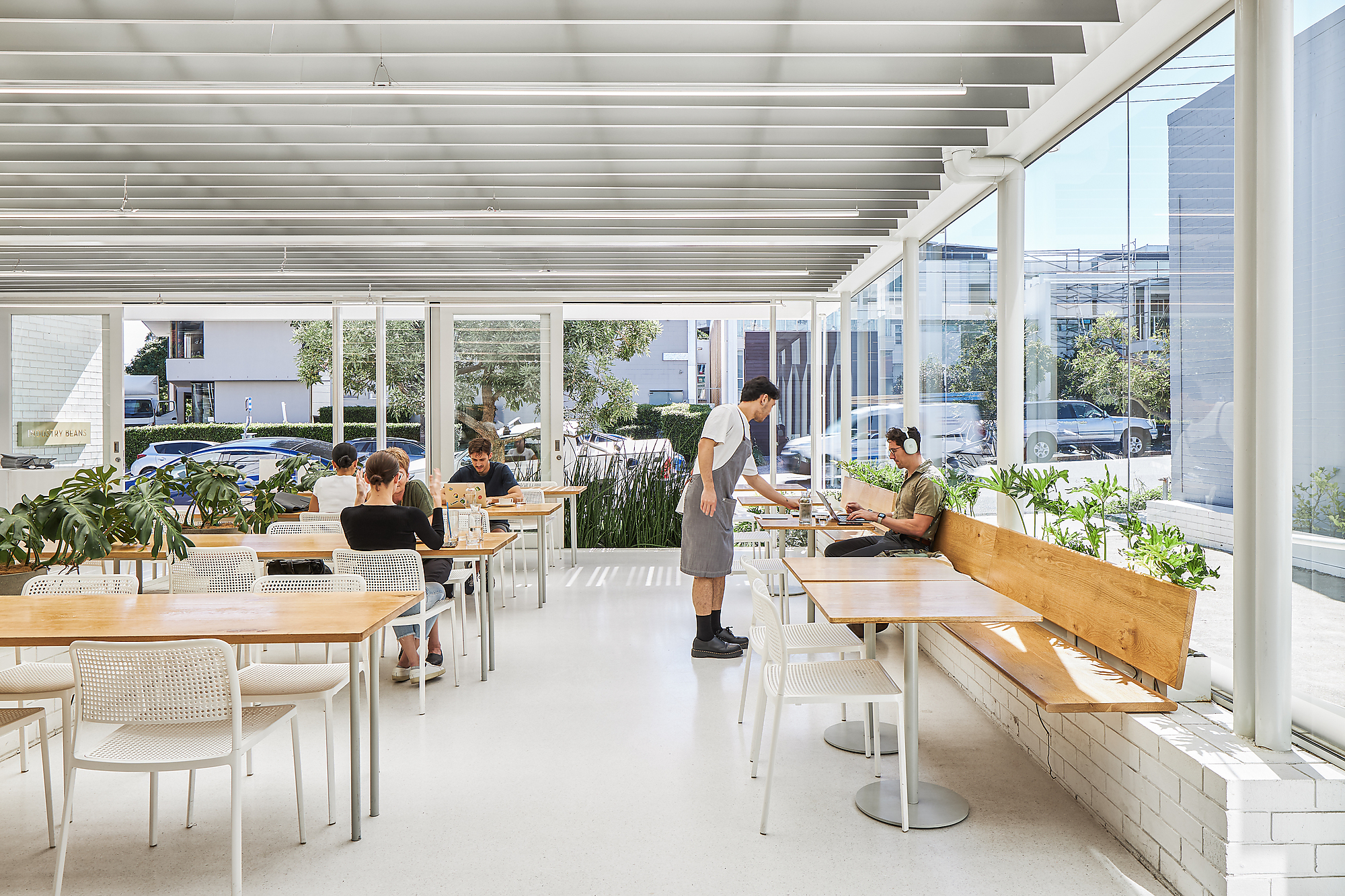 Interior photograph of Industry Beans Brisbane by Andy MacPherson